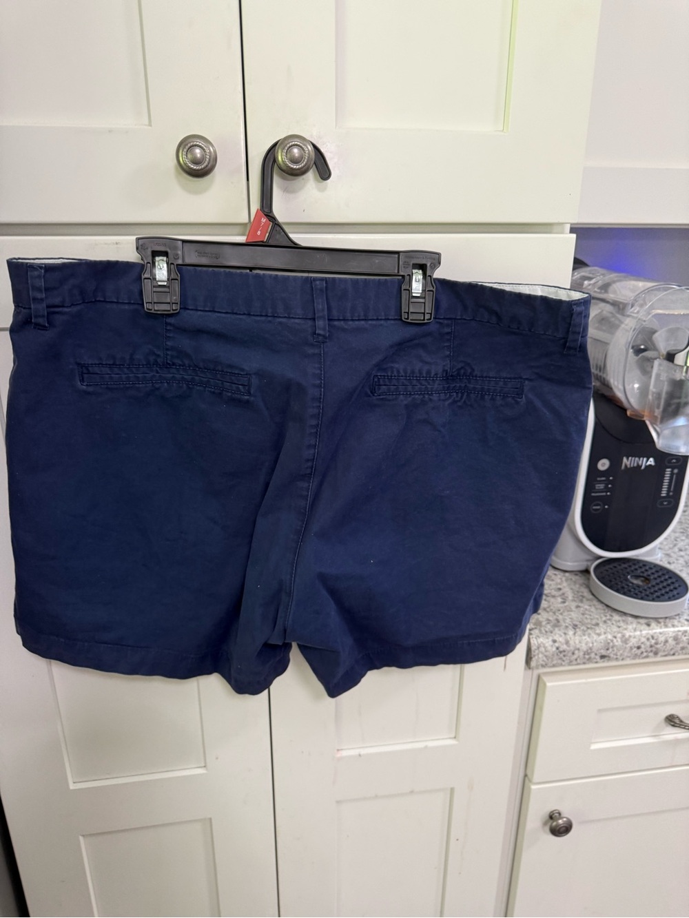 Old Navy Dark Navy Cotton Bermuda Shorts